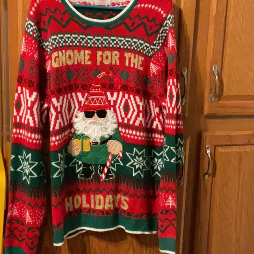 Men’s ugly Christmas sweater winner size xl 42-44